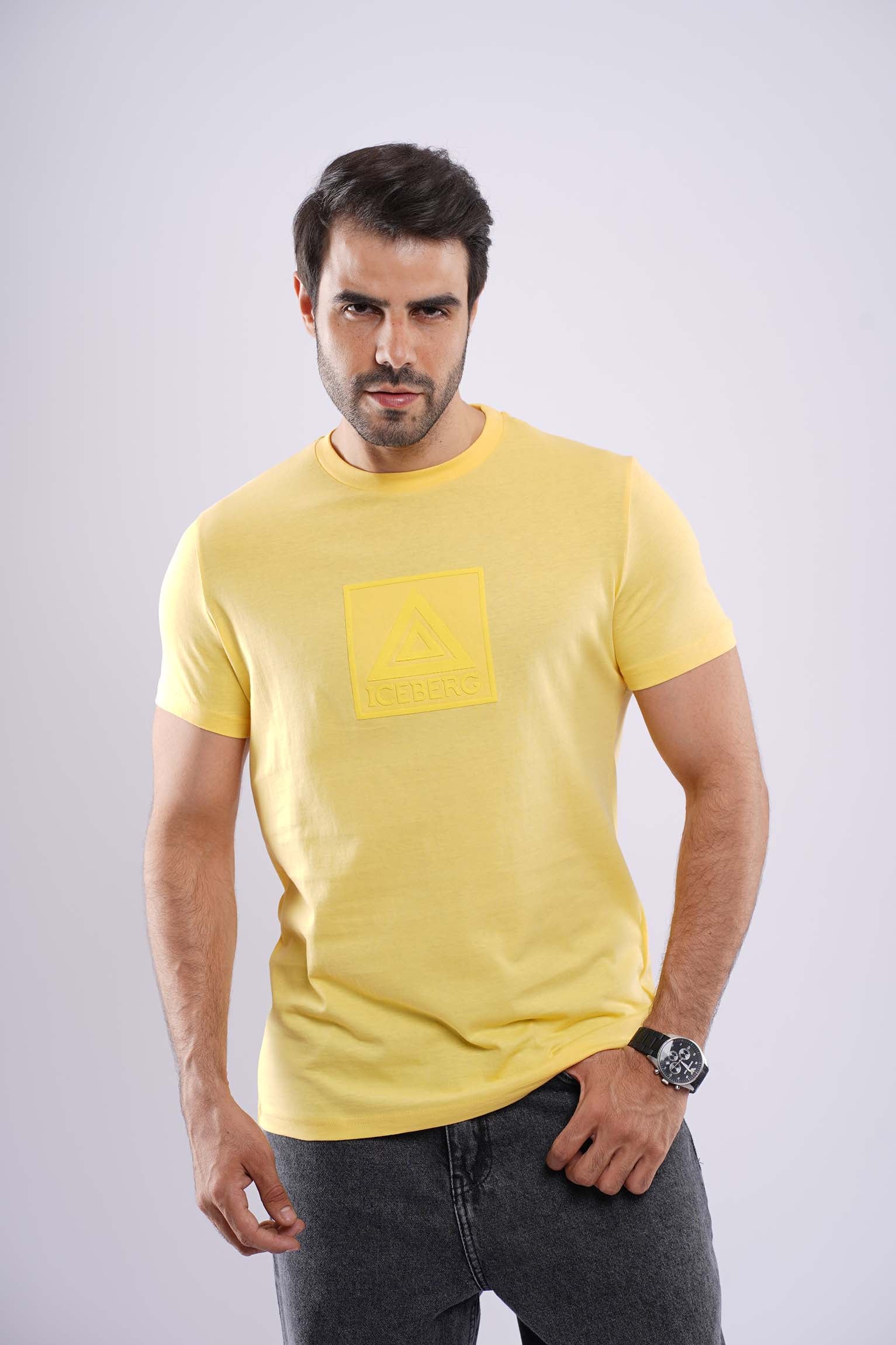 ICEBERG  MEDUIM FIT COTTON T-SHIRT