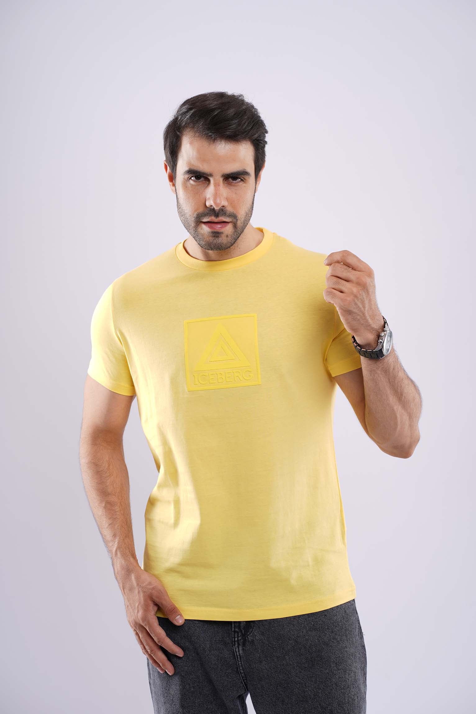 ICEBERG  MEDUIM FIT COTTON T-SHIRT