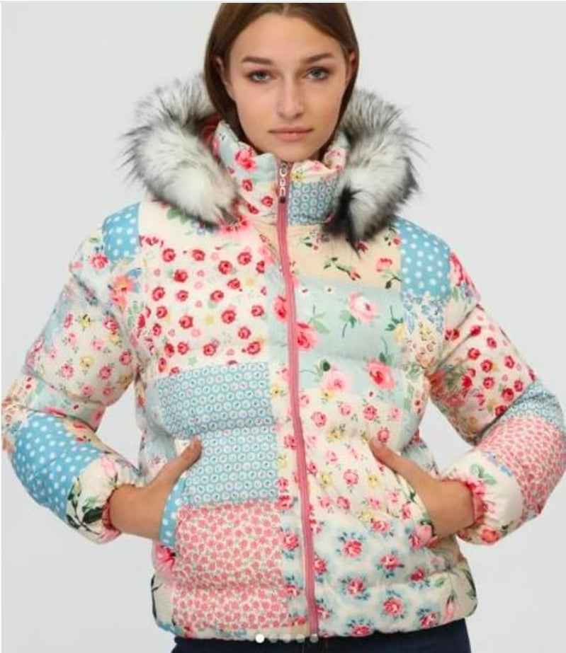 Printed waterproof jacket Turkish